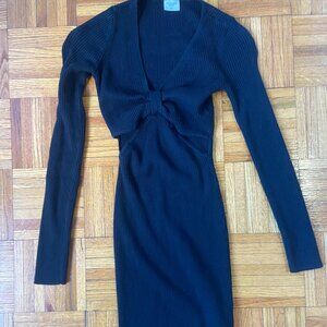 Abercrombie Black Sweater Dress- XS